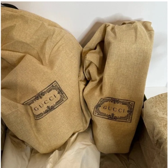 Canvas GG Monogram Angelina Platform Slide Sandals - Picture 5 of 6